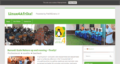 Desktop Screenshot of linux4afrika.de